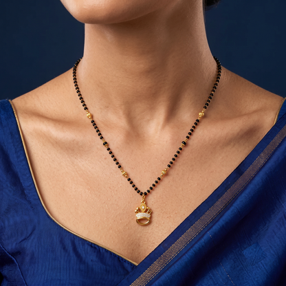 Golden Crown 18K Gold Plated Mangalsutra