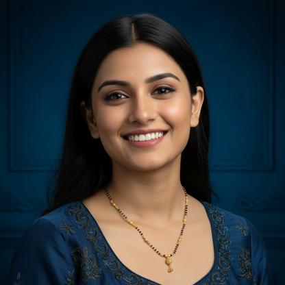 Jivika Premium 18 KT Gold Plated Mangalsutra