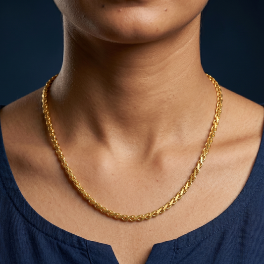 Royal Rope 18K Gold Plated Chain