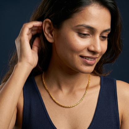Royal Rope 18K Gold Plated Chain