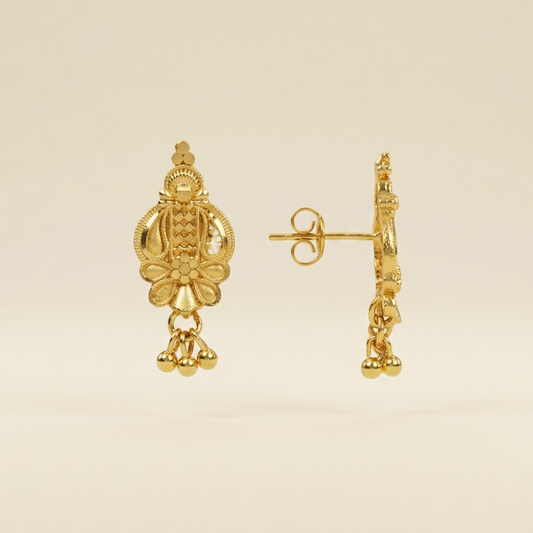 Devi Gold Plated Earrings