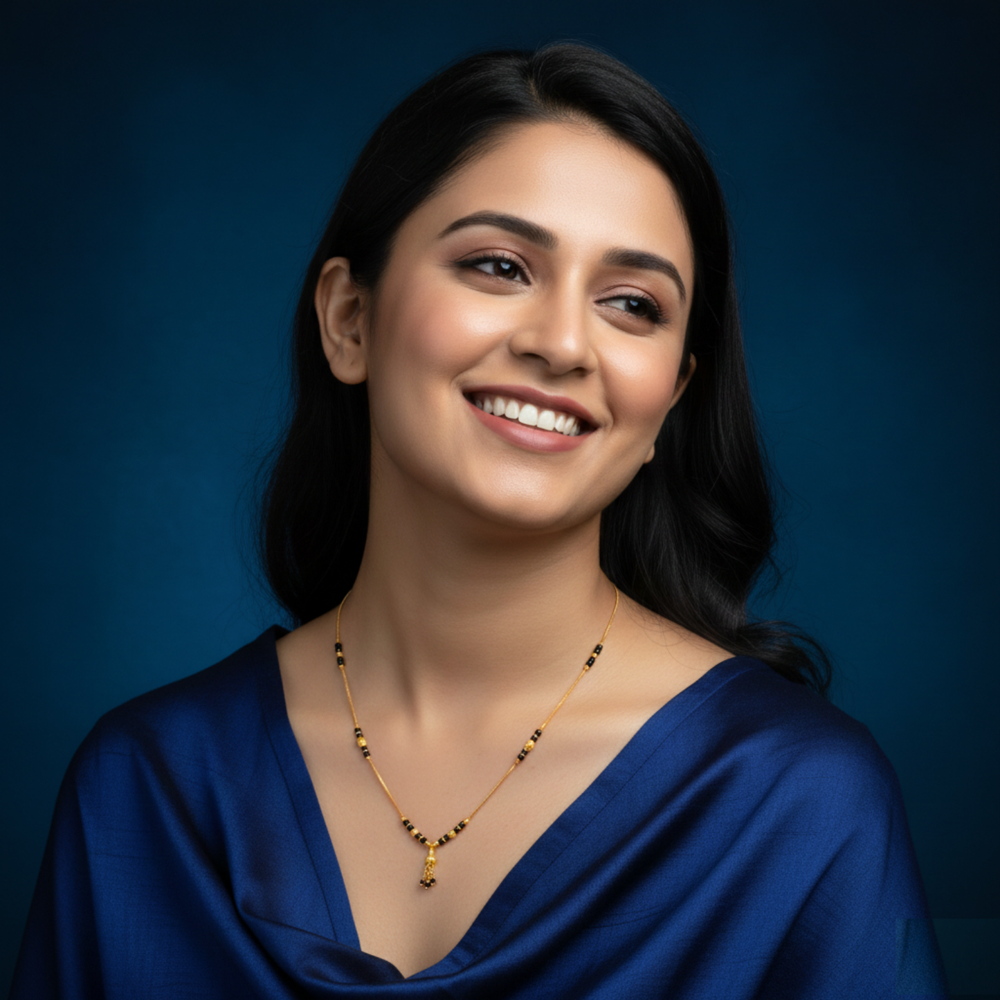 nova bond 18 kt thick gold plated mangalsutra