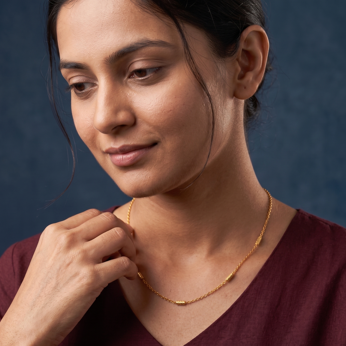 golden harmony 18k gold plated chain