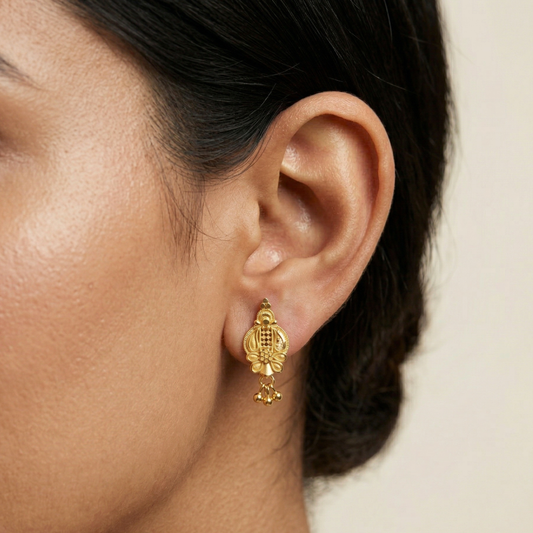 Devi 18K Gold Plated Earrings