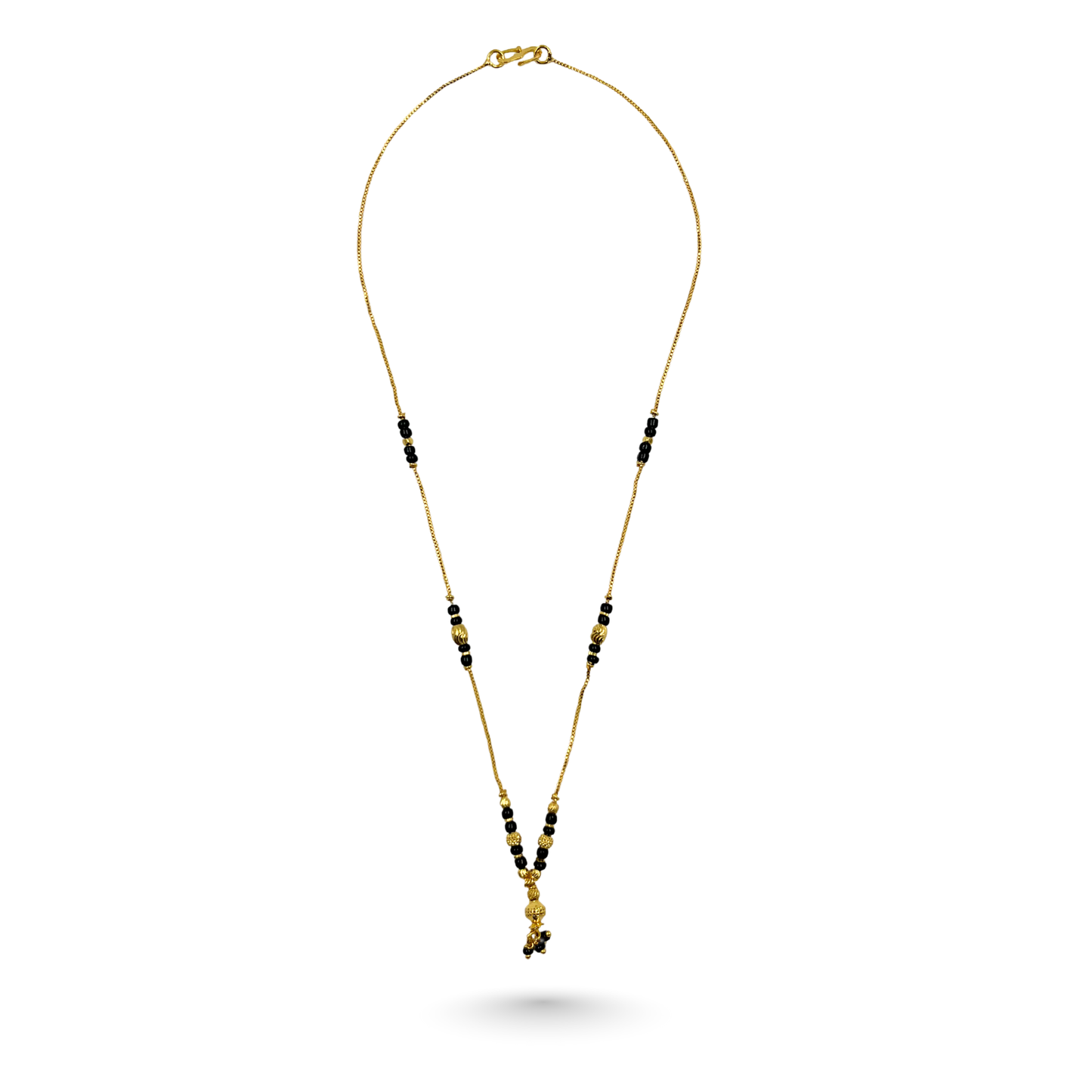nova bond 18 kt thick gold plated mangalsutra