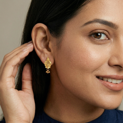 Devi Gold Plated Earrings