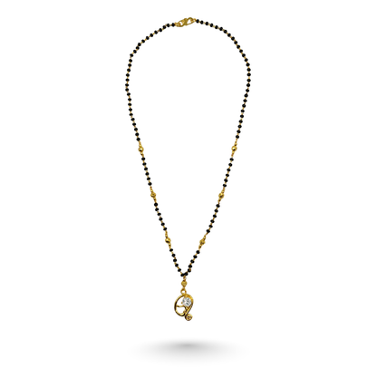 The Artistic Curve 18 KT Thick Gold Plated Mangalsutra