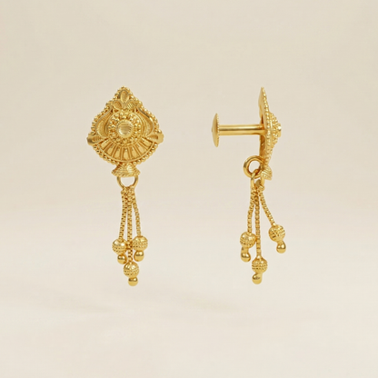 Chitra Gold Plated Earrings