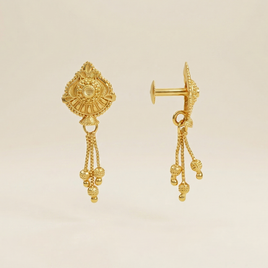 Chitra Gold Plated Earrings