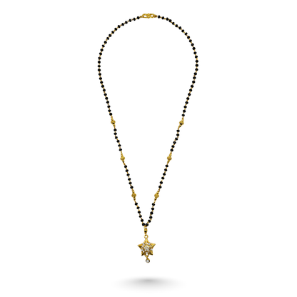 The Guiding Star 18 KT Thick Gold Plated Mangalsutra