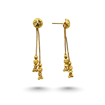 Ghungroo Sui Dhaga Earrings