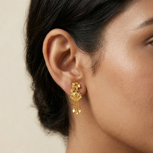 Chandrika 18K Gold Plated Earrings