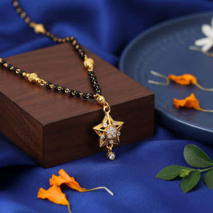 Guiding Star 18K Gold Plated Mangalsutra