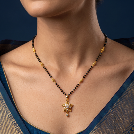 Guiding Star 18K Gold Plated Mangalsutra