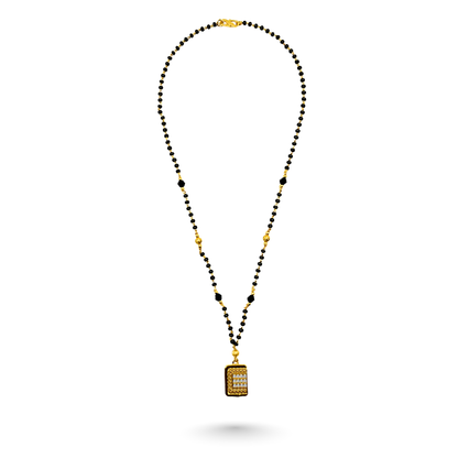 The Golden Block 18 KT Thick Gold Plated Mangalsutra