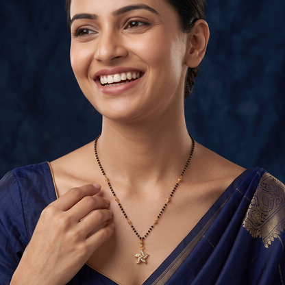Taara 18K Gold Plated Mangalsutra