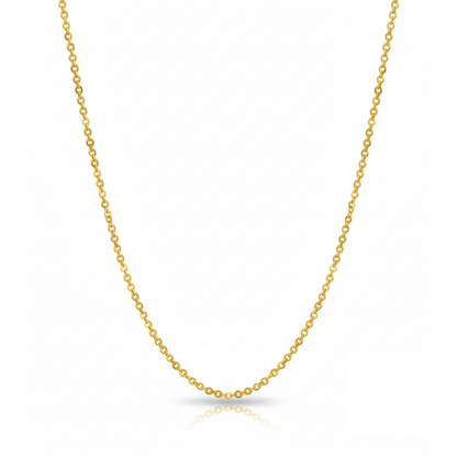 Golden Aura Gold-Plated Bead Chain