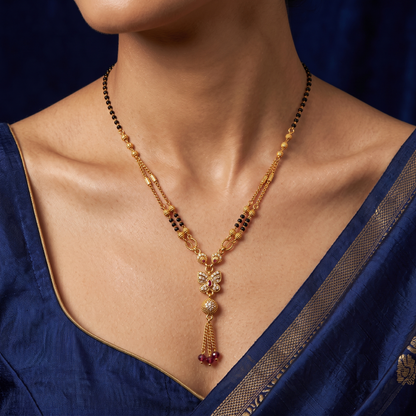 Golden Flutter 18K Gold Plated Mangalsutra