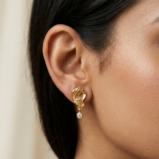 Ananta 18K Gold Plated Earrings