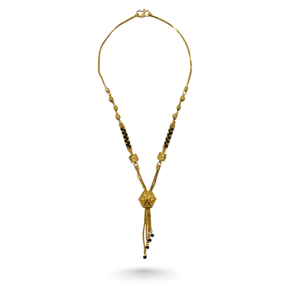 The Sacred Thread 18 KT Thick Gold Plated Mangalsutra