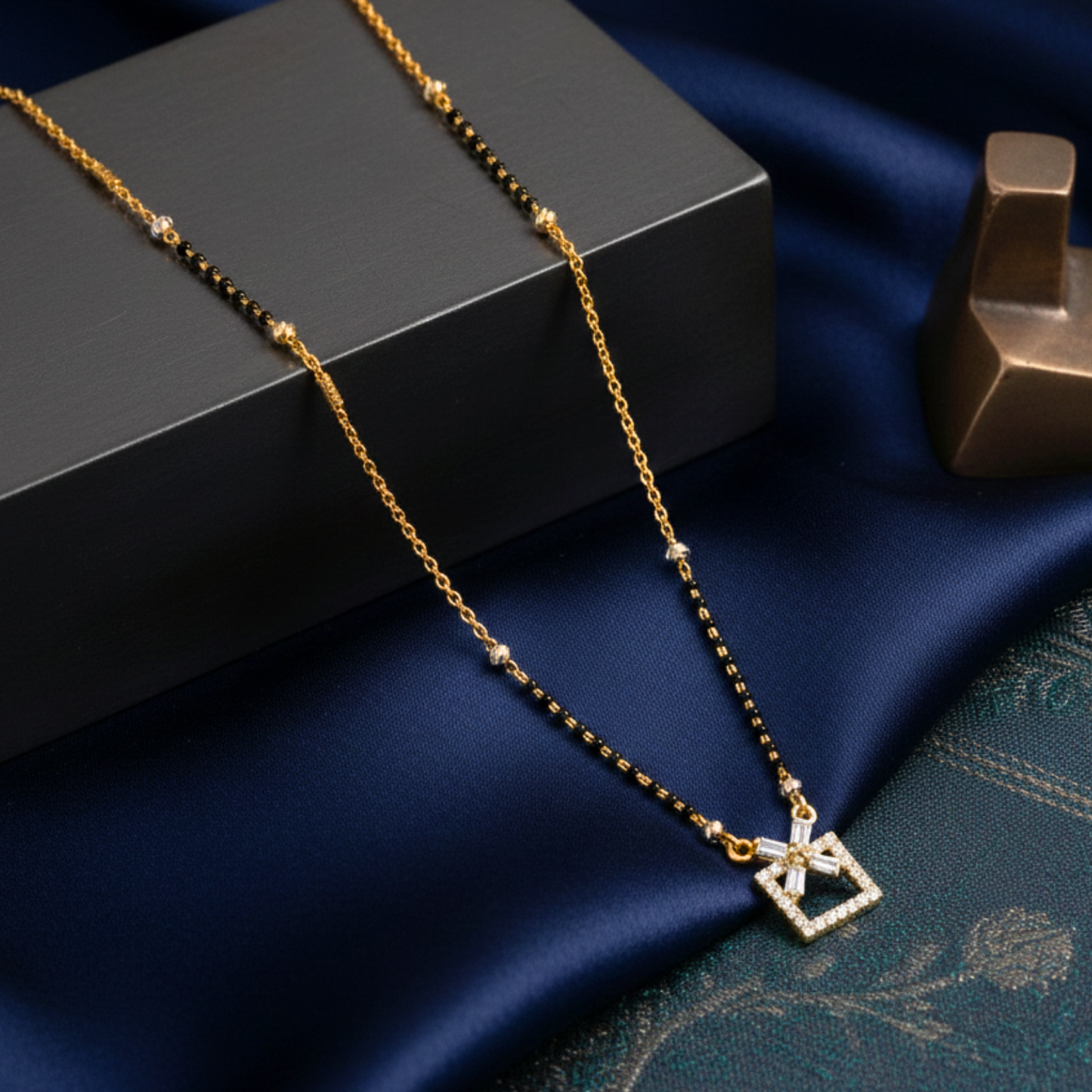 forever parcel gold plated mangalsutra