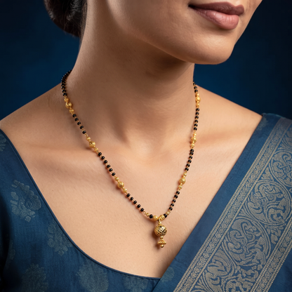 Jivika Premium 18K Gold Plated Mangalsutra