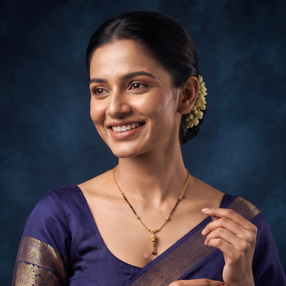 Suvarna Resham 18K Gold Plated Mangalsutra