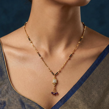 Gleamline Gold Plated Mangalsutra
