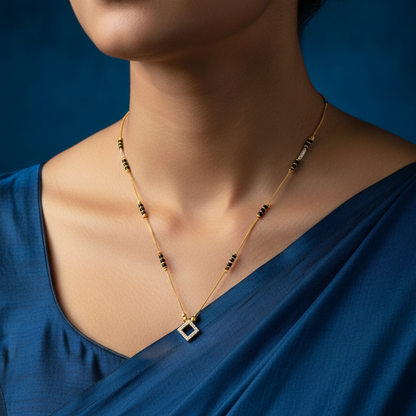 Forever Edge Gold Plated Mangalsutra