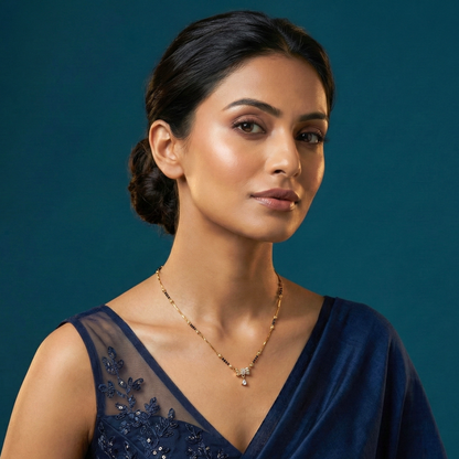 Elegant Gold Plated Mangalsutra
