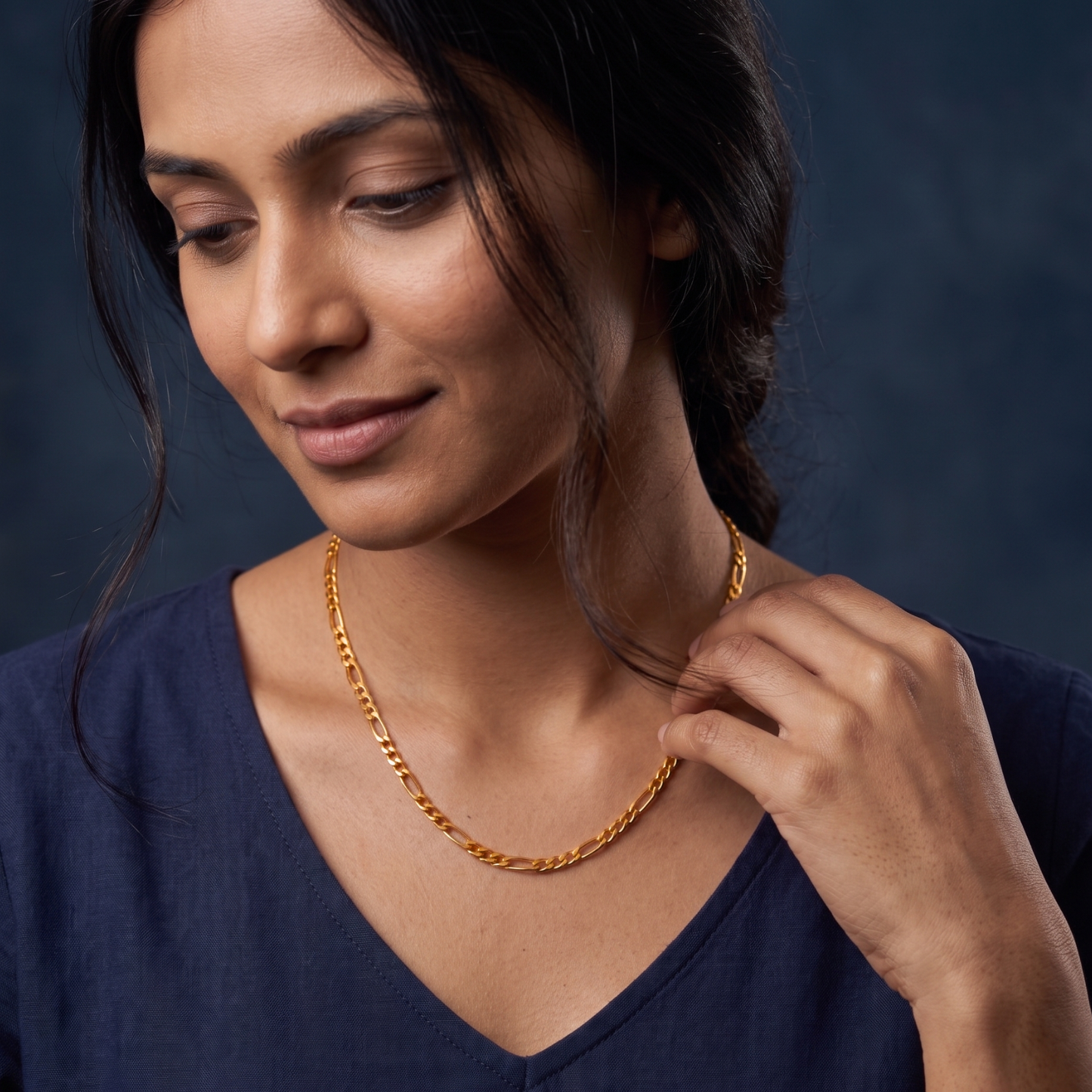 regal gleam 18k gold plated chain