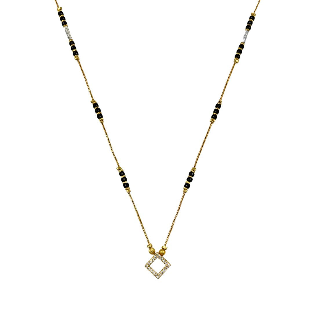 forever edge gold plated mangalsutra