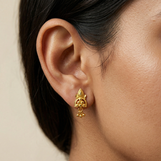 Tulsi 18K Gold Plated Earrings