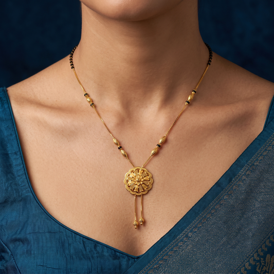 Golden Mandala 18K Gold Plated Mangalsutra