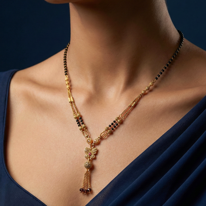 Golden Flutter Gold Plated Mangalsutra
