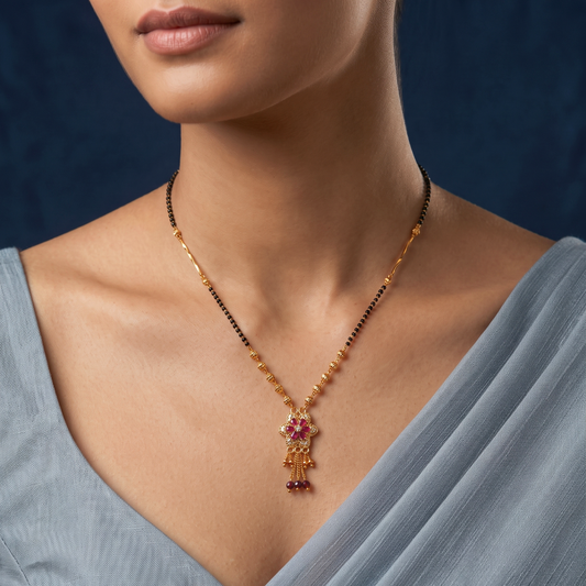 Radiant 18K Gold Plated Mangalsutra