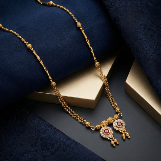 Kanika Gold Plated Mangalsutra