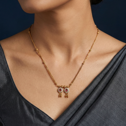 Kanika Gold Plated Mangalsutra