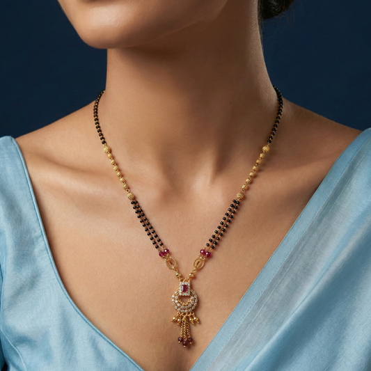 Nayantara Gold Plated Mangalsutra