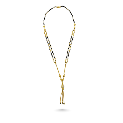Vivid Grace 18 KT Thick Gold Plated Mangalsutra