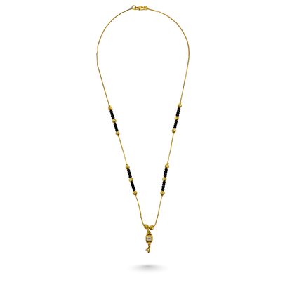 Swarna Rekha 18 KT Thick Gold Plated Mangalsutra