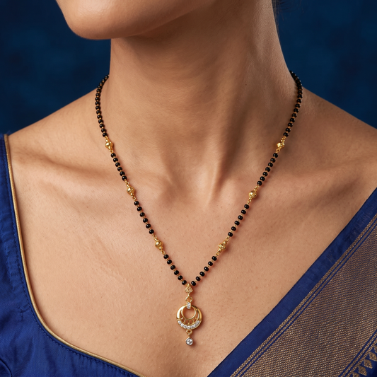Eternal Circle 18K Gold Plated Mangalsutra