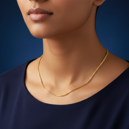 Urban Grace Gold-Plated Curb Chain