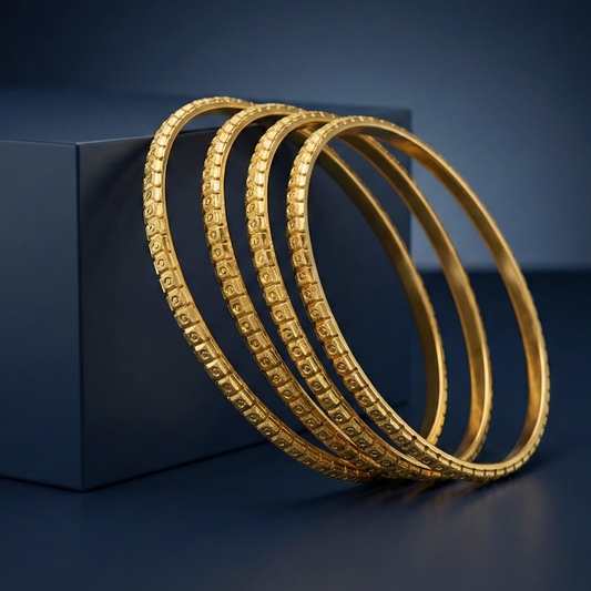 Vaidehi 18kt Gold Plated Bangles
