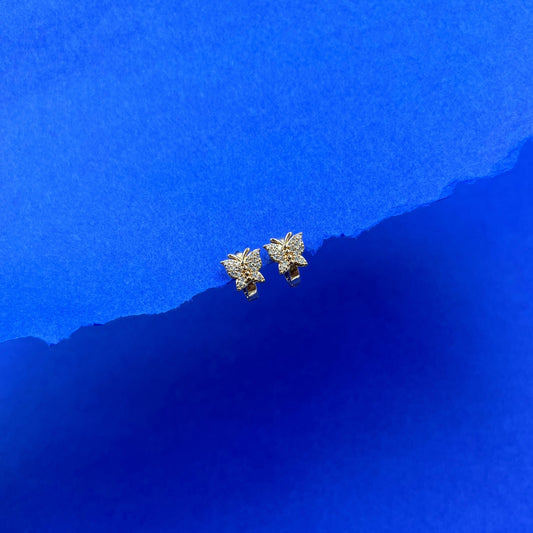 Papillon Rose Gold Plated Hugs