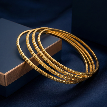 Vaidehi 18kt Gold Plated Bangles