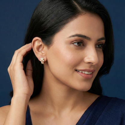 Little Regent Gold Plated Hoops
