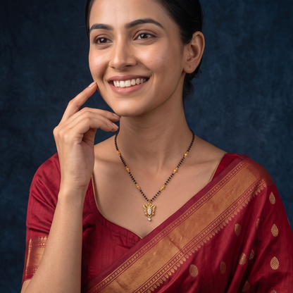 Golden Butterfly 18K Gold Plated Mangalsutra