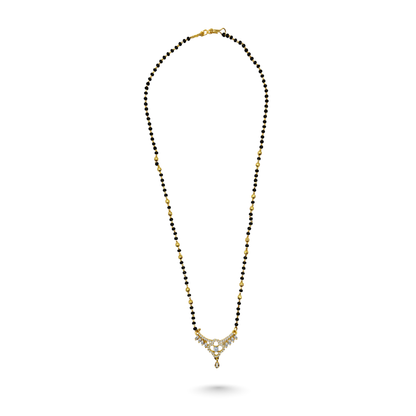 Royal Vows 18 KT Thick Gold Plated Mangalsutra