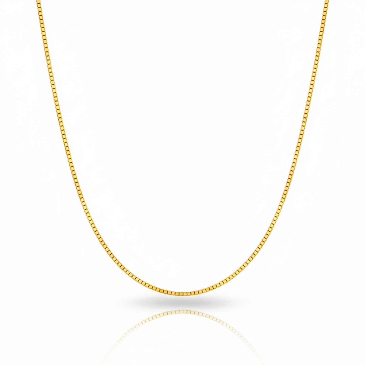 royal edge gold-plated box chain